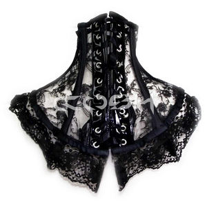 Corset victorien à col en dentelle - Product Image 6