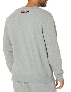 Sweat-shirt unisexe 100 % coton molletonné épais à épaules tombantes, coupe oversize, style streetwear, vente en gros - Product Image 5