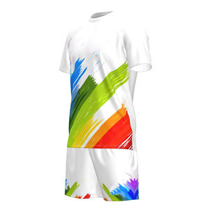 Kits de baseball américain sur mesure nouveauté deux pièces sublimation imprimé coton polyester grande taille ensembles respirants pour adultes - Product Image 2