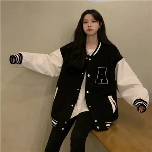 Vestes Letterman personnalisées avec logo 3D pour femmes Vente en gros Varsity Jacket Quick Dry Woman Varsity Jackets Fabricant - Product Image 6