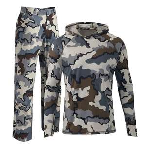 Combinaison de chasse classique de haute qualité, imprimée, respirante, chaude et confortable en microfleece, pour l'extérieur, camouflage - Product Image 1