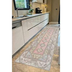 Tapis imprimé de style antique, antidérapant, design turc doux, cadeau de pendaison de crémaillère, tapis en velours - Product Image 3