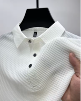 T-shirt d'été à col en V et manches courtes pour homme, 100 % coton molletonné, 180 grammes, confortable, sans coutures, décontracté et respirant, séchage rapide