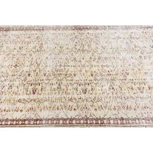 Alfombra tradicional de lana roja Beige, 5,6x9,3 pies, área grande, rectángulo turco, patrón abstracto, látex de 10mm para alfombra de habitación de pasillo - Product Image 5