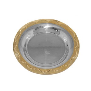 Plato de Metal para Servir en Fiestas de Compromiso, Decoración de Mesa de Restaurante, Plato para Servir Frutas - Product Image 6