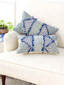 Nueva funda de cojín Lumbar tejida de algodón orgánico de diseño bohemio de lujo 18x18 patrón de estampado de flecos de lino de yute hogar Hotel sala de estar - Product Image 2