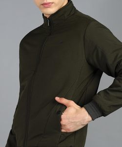 Conjunto de chaqueta reversible con cremallera para hombre, chándal con capucha de poliéster, sudadera de longitud estándar y pantalón de chándal para invierno - Product Image 3