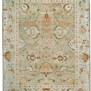Tapis d'intérieur moderne 9x12 en laine multicolore, fait main, antidérapant, épais, pour adolescents, design original, salon, chambre à coucher, porte - Product Image 1