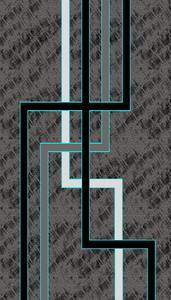 Alfombras Turcas Modernas de Polipropileno Tejidas a Máquina, de Alta Calidad, Resistentes a las Manchas, de Pelo Alto, Abstractas, Medianas - Product Image 2