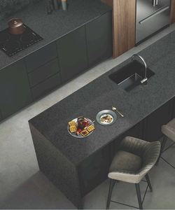 High on Demand Black Quartz Stone Slab Honed Finished Artificial Quartz Countertop at Wholesale Price - Product Image 2