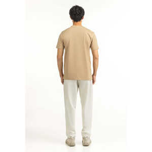 Camiseta Oversize de Corte Regular 100% Algodón, Transpirable y Antiarrugas, con Etiqueta Personalizada y Logotipo Sólido, Tejido Jersey de 260 g/m² - Product Image 1