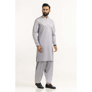 Costumes indiens et pakistanais brodés, coupe classique, modèle SK-EMB25-032 - Product Image 1