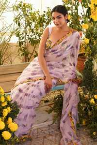 Vente en gros de saris en soie pure Kota Doriya pour occasions spéciales saree en soie disponible en vrac depuis l'Inde - Product Image 5