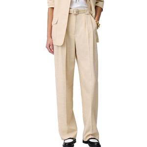 Nouveau pantalon cargo en jean décontracté pour femme avec logo personnalisé, coupe large - Product Image 1