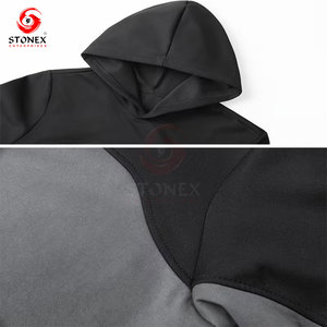 เสื้อฮู้ดผู้ชายสไตล์ใหม่ ผ้าฝ้าย 100% ดีไซน์ทันสมัยสำหรับฤดูหนาว รับสกรีนโลโก้ ทรงปกติ แห้งเร็ว - Product Image 3