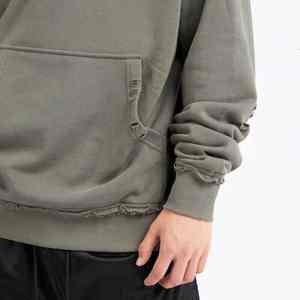 Meilleure Vente – Sweat à Capuche Unisexe Hiver en Polaire Haute Qualité, Design Délavé Effet Usé, Respirant, Confortable, Poche Brodé - Product Image 2