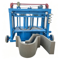 Machine à mouler les briques en béton, moteur hydraulique pour une production dense et bien formée, utilisation facile, garantie 1 an, 380V