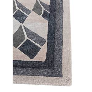 Alfombra de Lana Geométrica Clásica Azul Acar, Rectangular, Hecha a Mano, para Sala de Estar, Pasillo, 4m de Ancho, 10mm de Grosor, para Adolescentes - Product Image 4