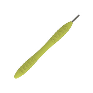 Ergonomic Lime Green Silicone Dental Mirror Handle Professional Diagnostic Base Manual <b>Tooth</b> <b>Cleaning</b> <b>Tool</b> Manufacturer Pakistan - Product Image 2