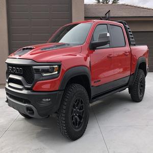 ¡Oferta Imperdible! Camioneta de Lujo RAM 1500 TRX 2021 Súper Limpia, con Motor V8 Supercargado, Color Rojo Llama con Acabado Transparente - Product Image 2