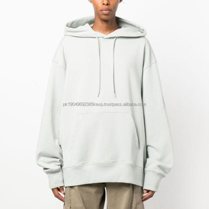 Sudadera con Capucha Personalizada para Hombre, Hombros Caídos, Bolsillos Funcionales, Estilo Holgado, Sudadera Gruesa para Hombre - Product Image 4