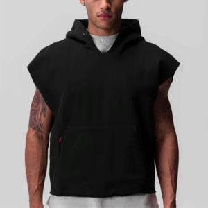 Débardeur à capuche pour homme avec ajustement musculaire-idéal pour l'entraînement en salle de sport, la musculation et le style de vie actif - Product Image 5