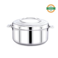 Olla Caliente de Metal Elegante, Construcción Resistente, Cazuela para Comidas, Diseñada para Festividades de Temporada, Soporta Uso Intenso y Ofrece Comida Caliente