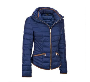 Vestes d'hiver imperméables et résistantes au froid pour femmes, légères et pliables, en coton matelassé, vente en gros, faible MOQ - Product Image 1