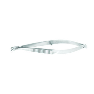 Tijeras Corneosclerales de Grado Médico, Lado Izquierdo, Hojas Medianas, Equipo de Microcirugía Oftálmica Premium, Certificación CE e ISO - Product Image 1