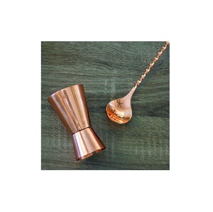 Jigger en cuivre martelé verre à liqueur qualité exclusive conception unique pour les fêtes et les cadeaux verre de jigger en cuivre meilleure vente - Product Image 4