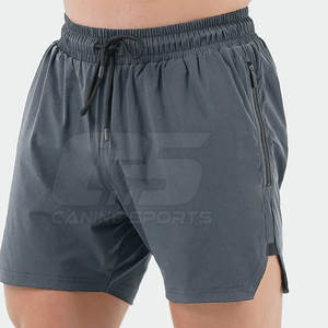 Summer Custom Logo Active Pants Short à taille élastique Shorts de course pour hommes Wholesale Fitness Shorts - Product Image 1