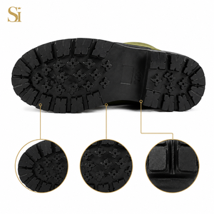 SUPER FORCE Botas Tácticas de Camuflaje para Hombre y Mujer, de Caña Alta, Impermeables, de Cuero, con Cordones, para Desierto y Senderismo al Aire Libre - Product Image 5
