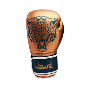Prix de gros Gants de boxe en cuir respirants imperméables Logo personnalisé Durable Léger Rembourré Gants de Muay Thai pour adultes - Product Image 4