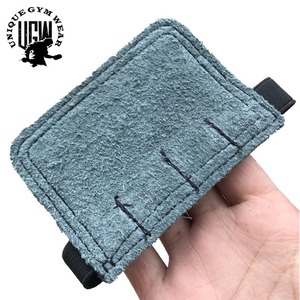 UNIQUE GYM WEAR Leather finger Guard Hand Grips for Weight Lifting Gym Workouts-Adjustable Lightweight Durable Non-slip Protect - Product Image 5
