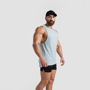 Nouveau été vêtements de fitness sans manches sur mesure hommes débardeur/OEM conception O cou hommes débardeur à vendre haute qualité Made in Pak - Product Image 3