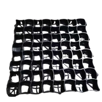 Solution de surface en grille de gazon perméable en plastique robuste pour allées