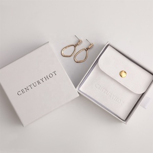 ถุงใส่เครื่องประดับไมโครไฟเบอร์สีขาว PUPPYSEW แบบมีกระดุมแป๊ก  ถุงกำมะหยี่สำหรับใส่เครื่องประดับพร้อมแผ่นรอง - Product Image 5