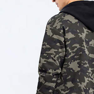 เสื้อฮู้ดซิปพิมพ์ลายฤดูหนาว ผ้าฝ้าย 100% ระบายอากาศได้ดี สำหรับผู้ชาย เป็นมิตรกับสิ่งแวดล้อม แห้งเร็ว สีและโลโก้สั่งทำได้ มีกระเป๋า บริการ OEM คุณภาพสูง - Product Image 6