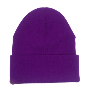 Reversible acanalado Jacquard acrílico venta al por mayor Unisex tejido personalizado bordado tejido invierno Beanie hombres Beanie sombrero para hombres 2026 - Product Image 6