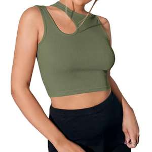 Débardeur extensible léger pour femme | Haut sans manches évacuant l'humidité pour un usage quotidien - Product Image 2