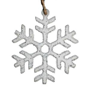 Handmade Christmas <b>Hanging</b> Ornaments Aluminium Casted Mesh Design <b>Star</b> in Nickel Finished Decorative Xmas Decoration - Product Image 2