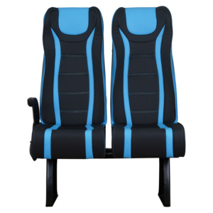 Asiento Reclinable M2 para Autobús, Minibús o Autocar con Accesorios Traseros, Red para Revistas, Bandeja para Comida y Agarradera - Product Image 2