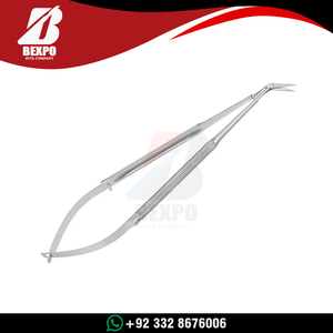 Microtijeras Castroviejo Premium de 10 cm con Puntas Afiladas, Acero Inoxidable de Alta Calidad, Reutilizables, Instrumentos de Microcirugía Superiores - Product Image 4