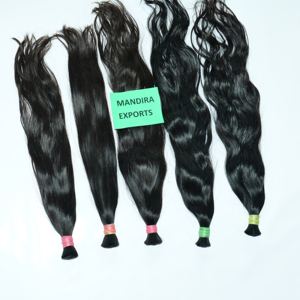 Venta al por mayor 100% Virgen sedoso negro recto cuerpo ondulado paquetes jóvenes vietnamitas indio humano extensiones sueltas onda profunda Natural - Product Image 3