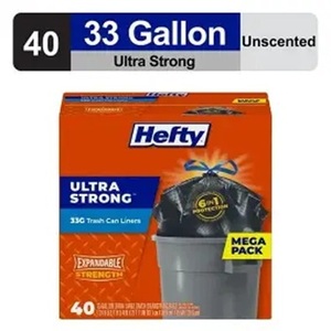 ถุงขยะเฮฟตี้ อัลตร้า สตรอง ขนาด 33 แกลลอน จำนวน 90 ใบ - Product Image 3