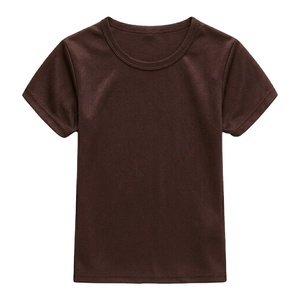 เสื้อยืดคอกลมยูนิเซ็กซ์ 180GSM ผ้าฝ้าย 100% สวมใส่สบาย ไซส์ใหญ่ ลายพิมพ์เรียบ ดีไซน์ปกติ ผ้าเจอร์ซีย์คุณภาพสูง - Product Image 4