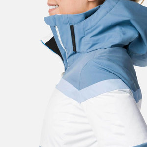 Chaquetas de esquí impermeables con logotipo personalizado para mujer, ropa de esquí de invierno colorida, respetuosa con el medio ambiente, para deportes al aire libre, resistente al viento - Product Image 5