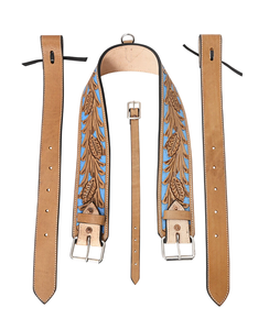 ชุดหนังขี่ม้าสไตล์ตะวันตกสำหรับนักขี่ม้าปรับแต่งได้อุปกรณ์เสริมเสื้อผ้าสำหรับนักขี่ม้าแบบตะวันตก - Product Image 1