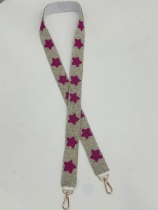 Pochette pour femme brodée de zari, ornée de pierres semi-précieuses, de perles et d'une chaîne, design tendance avec fermeture éclair, en nickel, HUSSAIN CRAFTS - Product Image 2