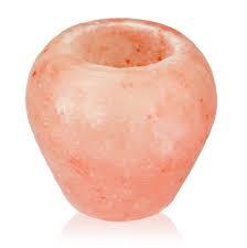 Bougie en forme de pomme avec sel rose de l'Himalaya - Product Image 2